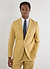 Tailored Linen Blazer | Tan