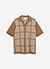 Costa Knitted Shirt | Cotton | Tobacco