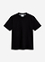 Cropped Regular Fit T Shirt | Organic Cotton | Black