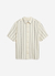 Cross Stitch Boxy Clerk Shirt | Ecru