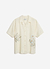 Cross Stitch Daisy Clerk Shirt | White