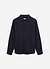 Men's Pleated Shirt | Percival x Warren | Navy Blue