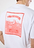Fortune Fish Oversized T Shirt | Embroidered Organic Cotton | White