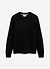 Fisherman Raglan Jumper | Wool | Black