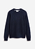 Fisherman Raglan Jumper | Wool | Navy