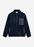 Men's Wool Fleece Jacket | Navy