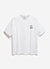 Fortune Fish Oversized T Shirt | Embroidered Organic Cotton | White