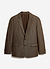 Grounds Tailored Blazer | Herringbone Wool | Oak