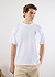 Iced Matcha Oversized T Shirt | Embroidered Organic Cotton | White