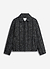Ingegno Zip Wool Boxy Jacket | Black