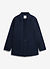 Men's Navy Sherlock Short Trench Coat | Waterproof | Midnight with Olive