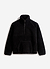 Men’s Quarter Zip Wool Fleece Pullover | Black
