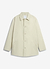 Men's Cream Sherlock Short Trench Coat | Waterproof | Stone with Cinnamon