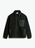 Men's Wool Fleece Jacket | Navy | Forest