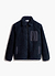 Men's Wool Fleece Jacket | Navy