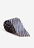 Micro Stripe Silk Tie | Burgundy