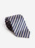 Micro Stripe Silk Tie | Burgundy