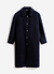 Minnesota Overcoat | Wool | Navy