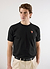 Negroni T Shirt | Embroidered Organic Cotton | Black