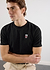 Negroni T Shirt | Embroidered Organic Cotton | Black