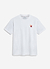 Negroni T Shirt | Embroidered Organic Cotton | White