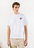 Octo Oversized T Shirt | Embroidered Organic Cotton | White