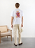 Octo Oversized T Shirt | Embroidered Organic Cotton | White