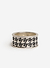 Houndstooth Ring | Sterling Silver