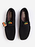 Embroidered Wallabee | Clarks Originals x Percival | Black Suede