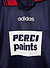 90s Adidas Shirt #50 | Percival x Classic Football Shirts | Blue with Red