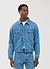 Western Trucker Jacket | Denim | Light Wash Blue