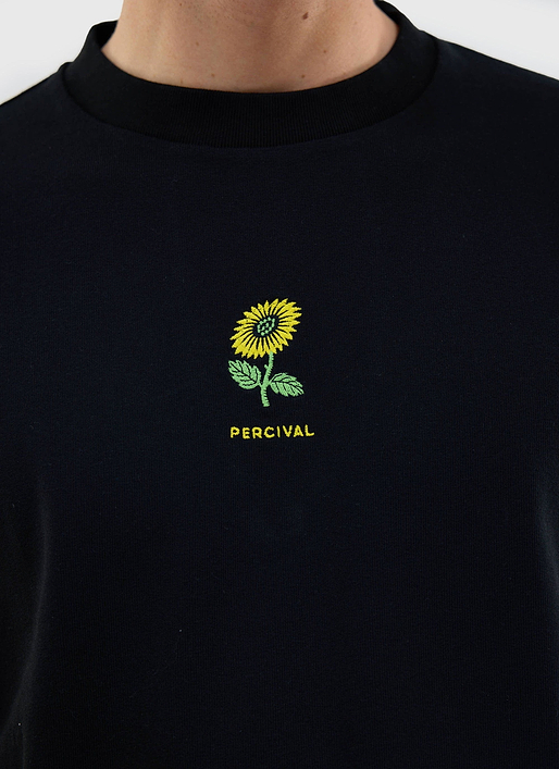Nature Reserve Oversized T Shirt | Organic Cotton | Black