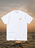 Huvafen T Shirt | Embroidered Organic Cotton | White