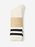 Sport Socks 2 Pack | Classic Stripe | White