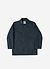 Men's Navy Sherlock Short Trench Coat | Waterproof | Midnight with Olive