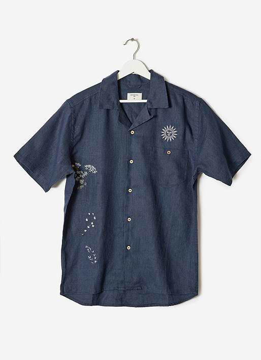 White button up linen shirt top 4921 White button up linen shirt top 4921