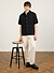 Artifact Boxy Clerk Shirt | Cotton | Black