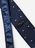 Polka Dot Silk Tie | Navy