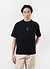 Fern Oversized T Shirt | Embroidered Organic Cotton | Black