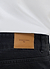 Straight Leg Denim Jeans | Cotton | Black