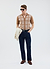 Costa Knitted Shirt | Cotton | Tobacco