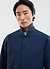 Boxy Cropped Pocket Overshirt | Navy