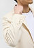 Tailored Seersucker Blazer | Cream