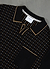 Kihara Long Sleeve Polo | Cotton | Black