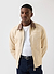 Preface Contrast Collar Jacket | Cotton Twill | Ecru