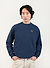 Heavyweight Sweatshirt | Cotton | Navy