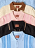 Striped Knitted Shirt | Percival x Ilaria | Pink