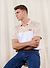 Athleisure Pinstripe Polo Shirt | Prince x Percival | White | White
