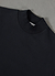 Frequency Mock Neck Sweatshirt | Organic Cotton | Black