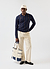 Citation Knitted Football Shirt | Cotton | Navy